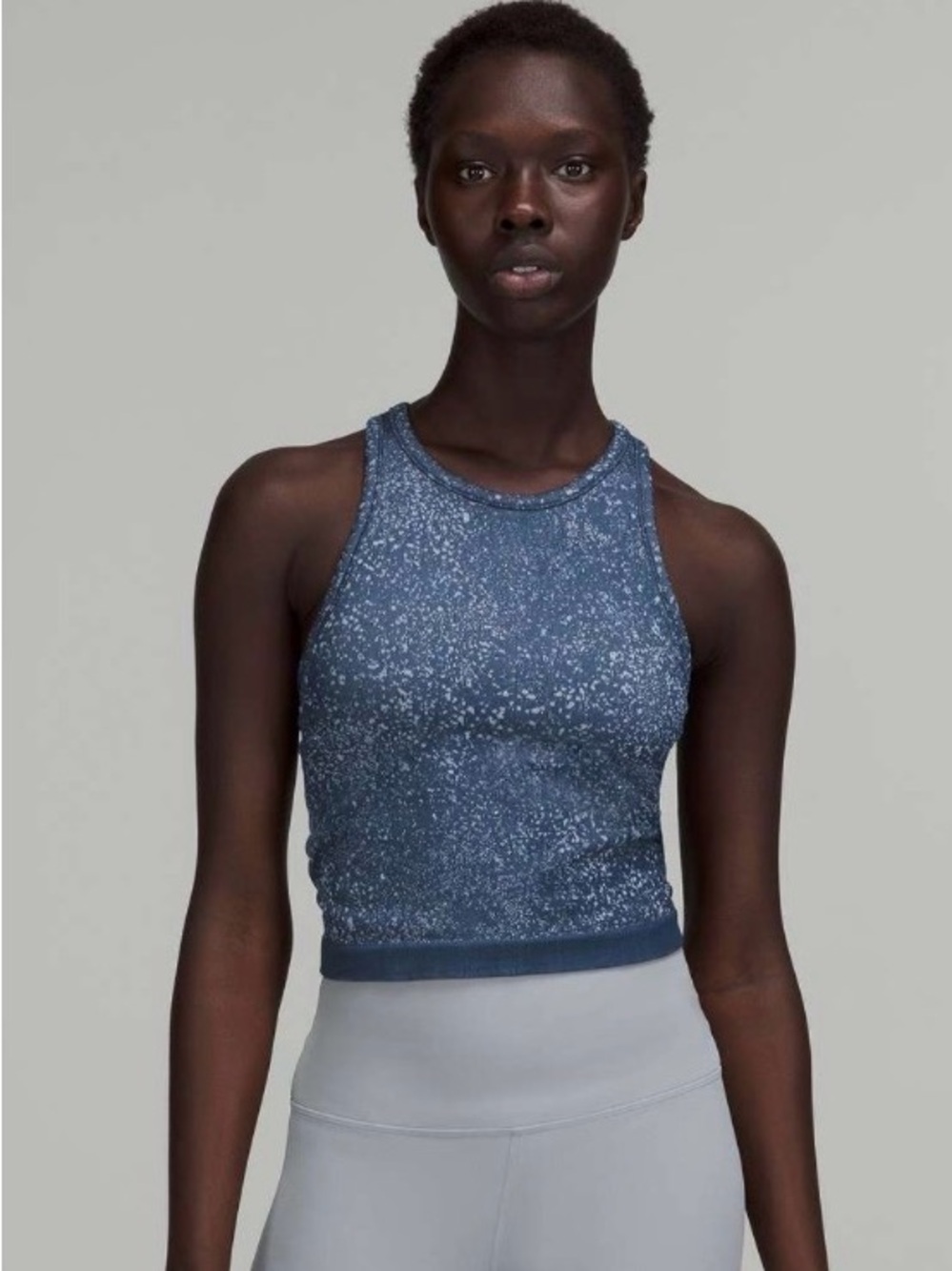 Lululemon Ebb to Street Cropped Racerback Tank Top
